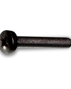 Cross recessed raised cheese head screw M 6 x40 SST DIN7985